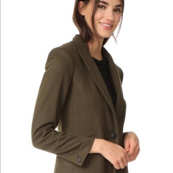 Rag & Bone Duke Blazer, new without tags, size 6, olive - Picture 3 of 16
